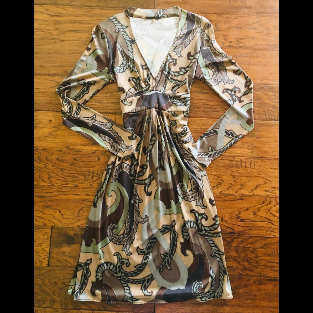 ELIE TAHARI SILK DRESS small/petite